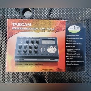 Tascam DP-004 Portable 4-track Digital Multi-track Recorder